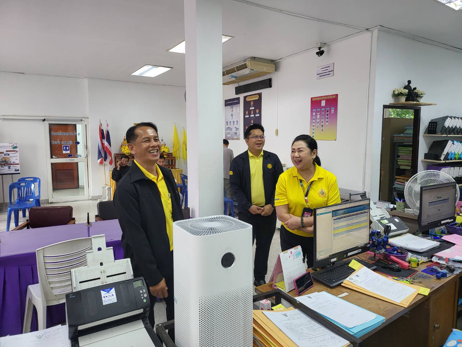﻿รองอธิบดีกรมบังคับคดี ลงพื้นที่ตรวจเยี่ยมสำนักงานบังคับคดีจังหวัดกาฬสินธุ์